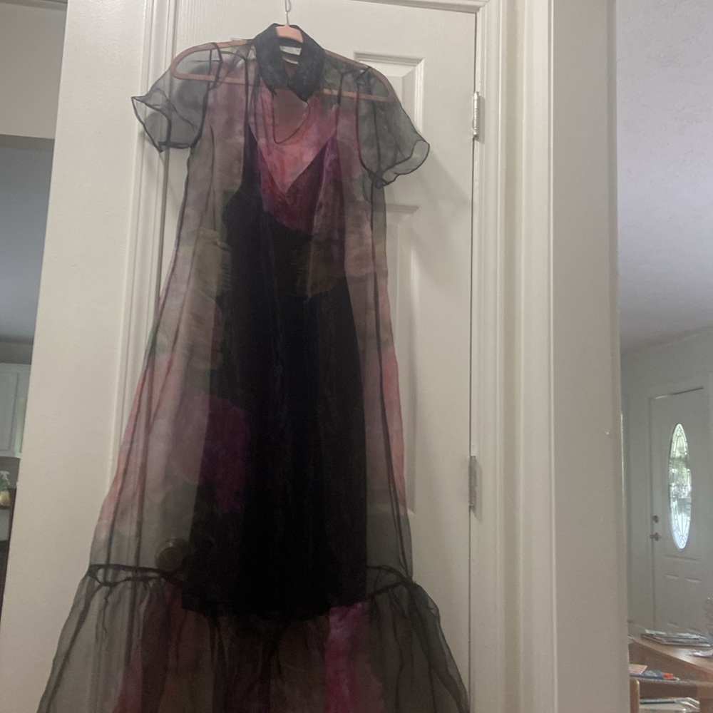 BHLDN Carina Short-Sleeve Organza Dress - Picture 7 of 7